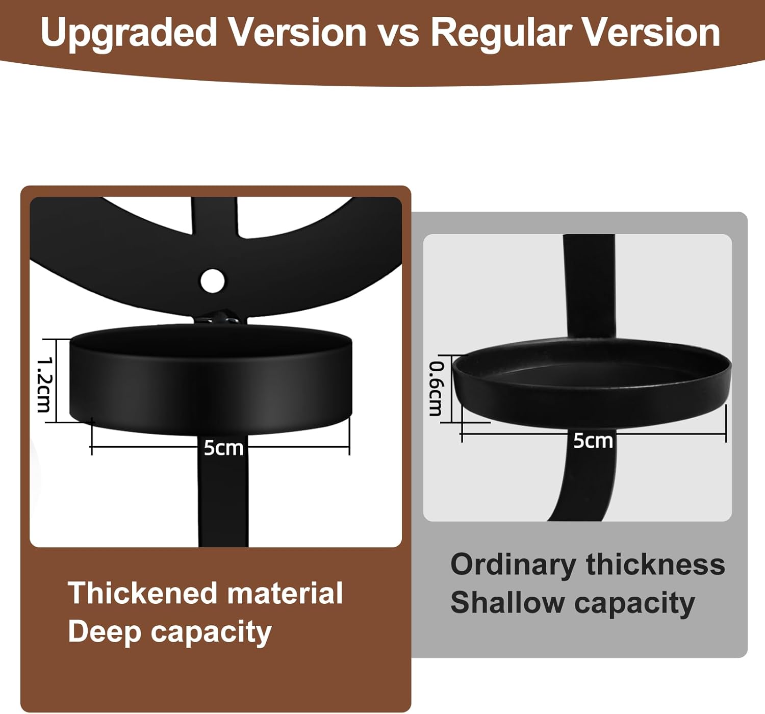 Large Music Note Set Candle Sconces