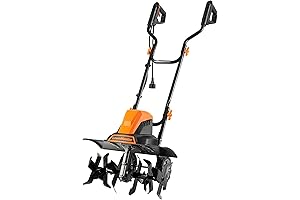 LawnMaster TE1318W1 Corded Electric Tiller for Effortless Yard Care
