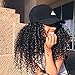 ISEE Hair 3 Bundles Virgin Brazilian Deep Curly Virgin Hair Weave Unprocessed Brazilian Full Head Weave Mixed Length 100g/pcs 20inches