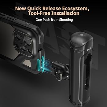 SMALLRIG Dual Handheld Phone Cage Kit for iPhone 15 Pro Max