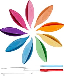 12 Stück Tatting Shuttles Set - Handwebwerkzeug Für Spitzenarbeiten