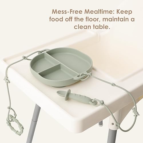 Miniatura 3 de Correas de juguete para bebé, correas de seguridad de juguete de silicona para silla alta, correas de juguete para cochecitos, silla alta, cunas,