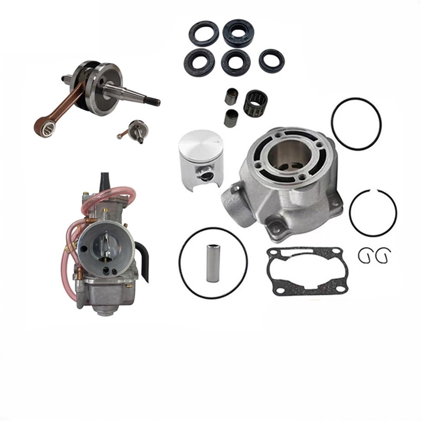 Kit de cilindro big bore YZ80 de 85CC para aumentar la compresión 8