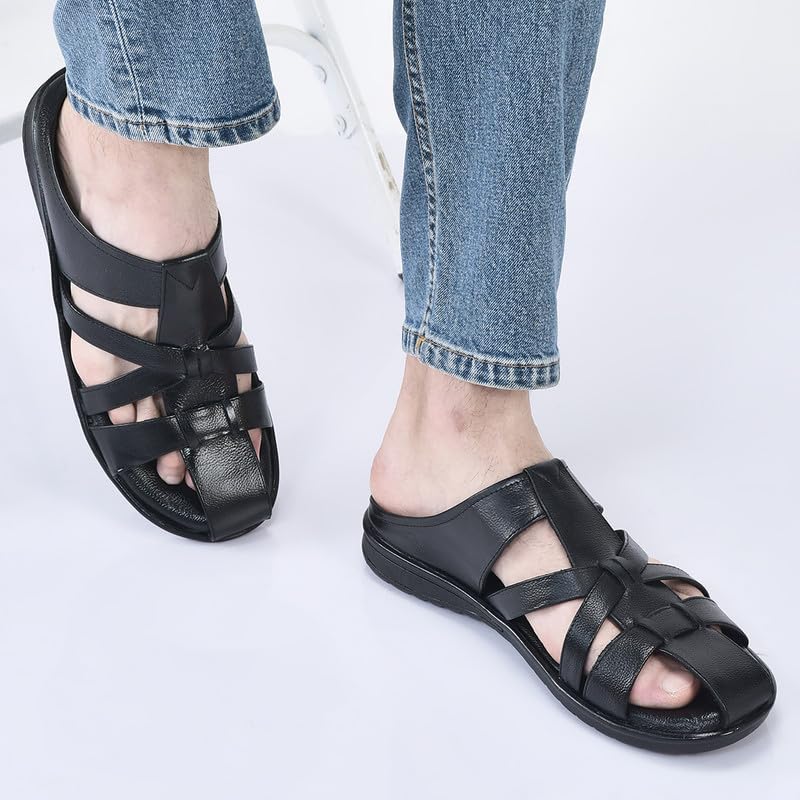 Image of FAUSTO Men Slip On Sandal