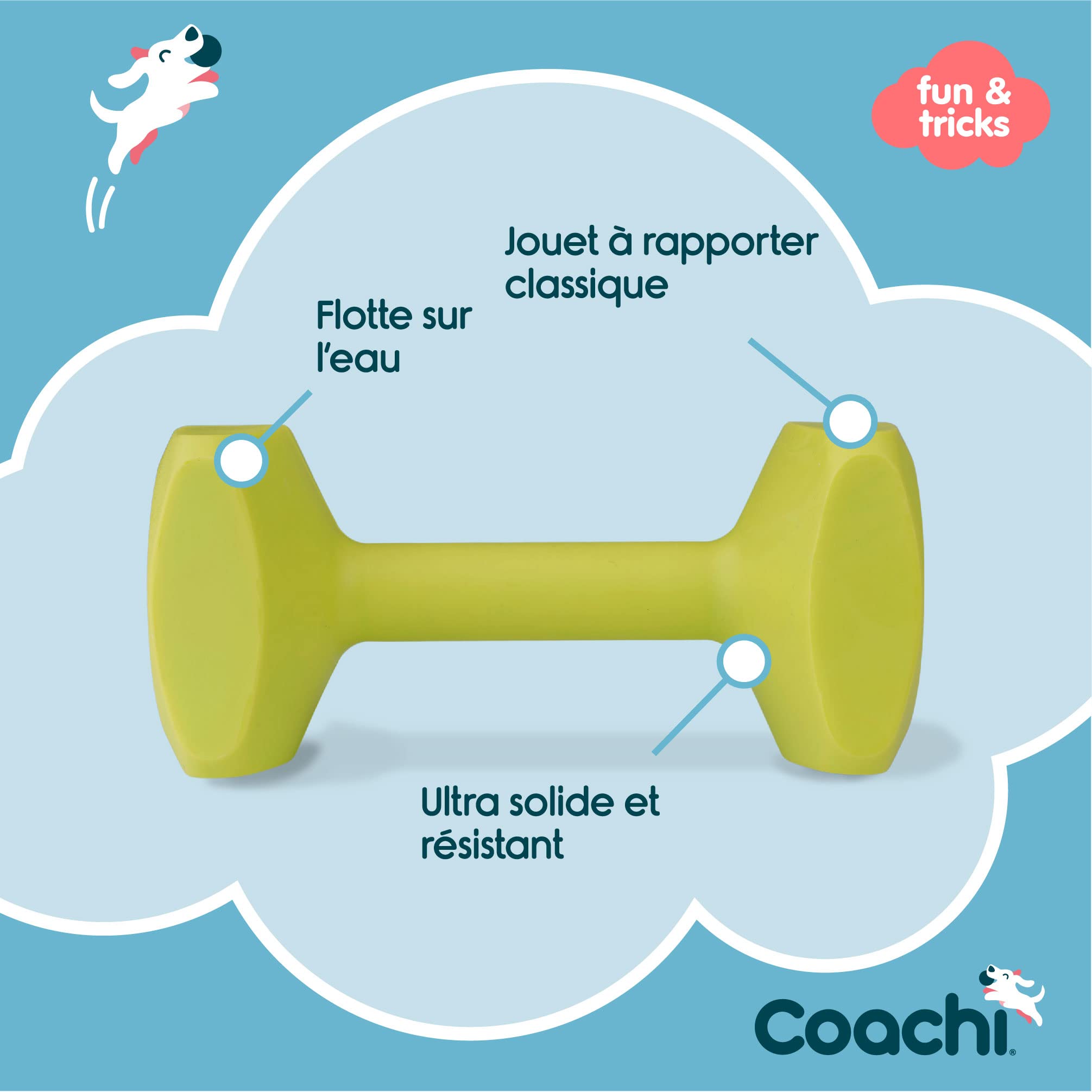Company of Animals Coachi Training Dumbbell
