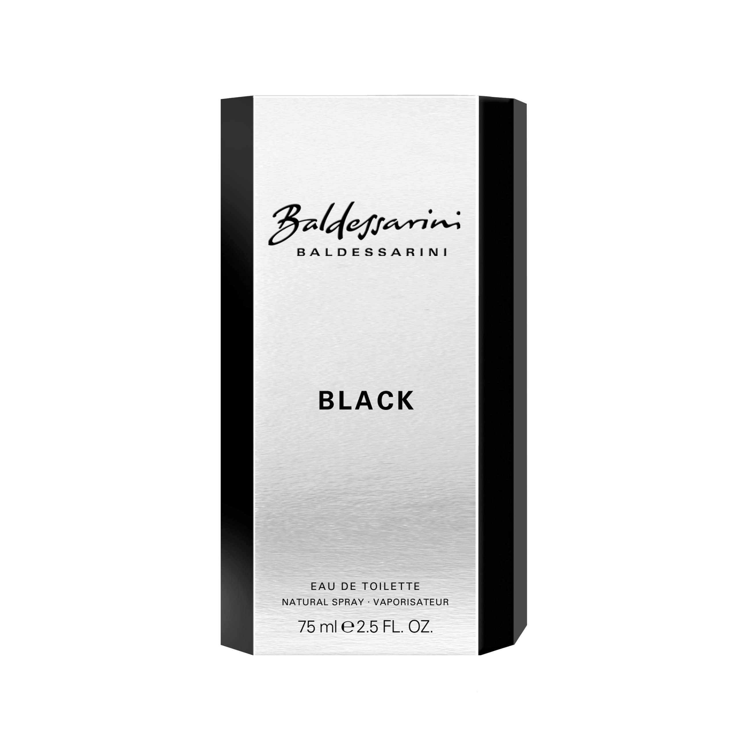 Baldessarini Black For Him Men's Eau de Toilette, 2.5 oz