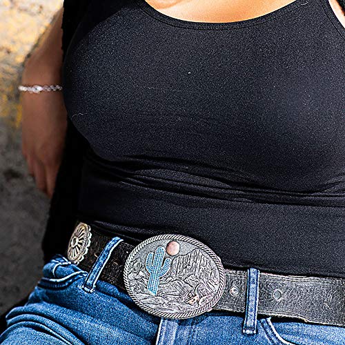Image of Montana Silversmiths Southwest Series Attitude Western Belt Buckle