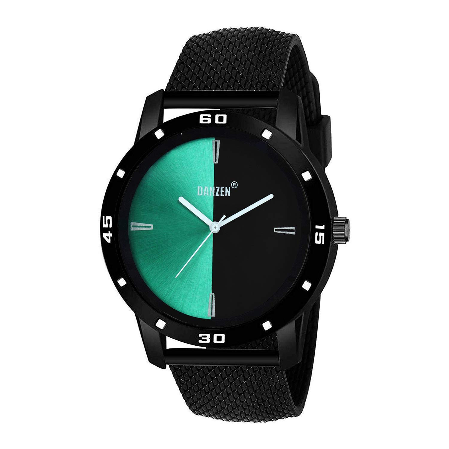DANZEN Analogue Green-Black Dial Mens Watch | Watch for Boys (B08561D9CP) Amazon Price History, Amazon Price Tracker
