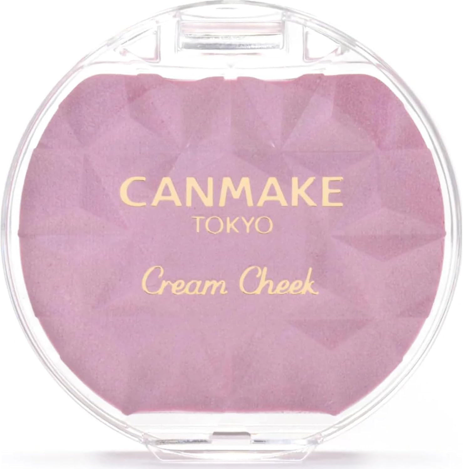 キャンメイク クリームチーク(パールタイプ) P05 ペールライラック 4.0g ツヤ 高発色 ピンクラベンダー 偏光パール