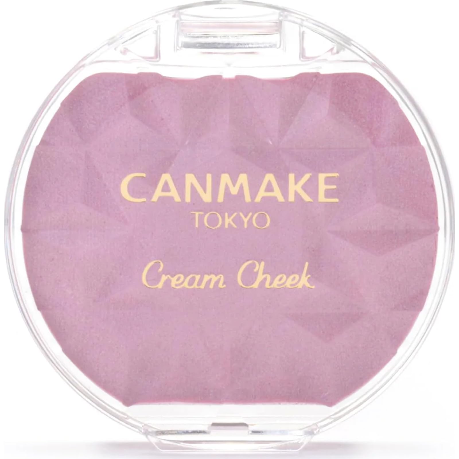 Canmake Cream Cheek (Pearl Type) P05 Pale Lilac, 0.14 oz (4.0 g), Glossy, High Color, Pink Lavender, Polarized Pearl : Beauty