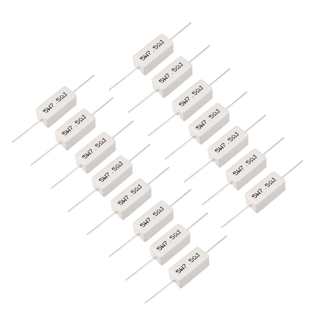 Tecprecision - 2 Pz. Resistenza Resistore In Cassa Ceramica 10W 1 0 Ohm - Foto 9