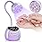 Makartt UV LED Nail Lamp - Gooseneck UV Light for Gel Nails USB 39W Cordless Flash Cure Lamp with 4 Times & Auto Sensor Nail Dryer Fast Curing Nail Art Design for Salon Home DIY (Glazed Purple)