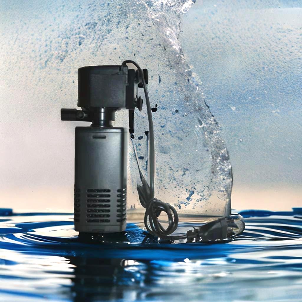 kickAt Aquarium Filter Pump 1000 L/H 3 in 1 High Power Oxygen Filteration System Power Aquarium Filter (B0D6SL13ZH) Amazon Price History, Amazon Price Tracker