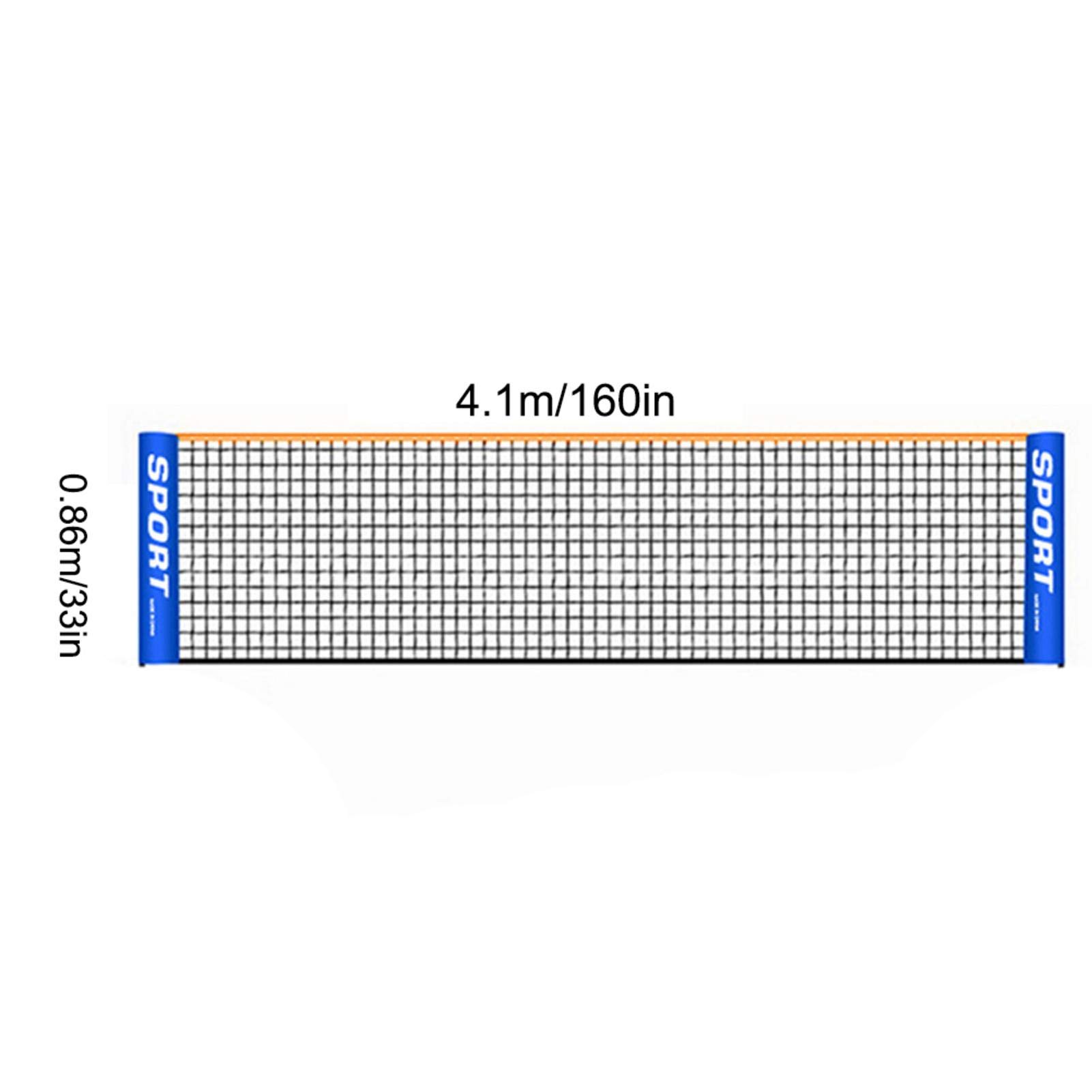 Rete Tennis/Badminton Portatile - Per Esterni, Maglia 2.5x2.5cm, Facile Da Montare - Foto 11