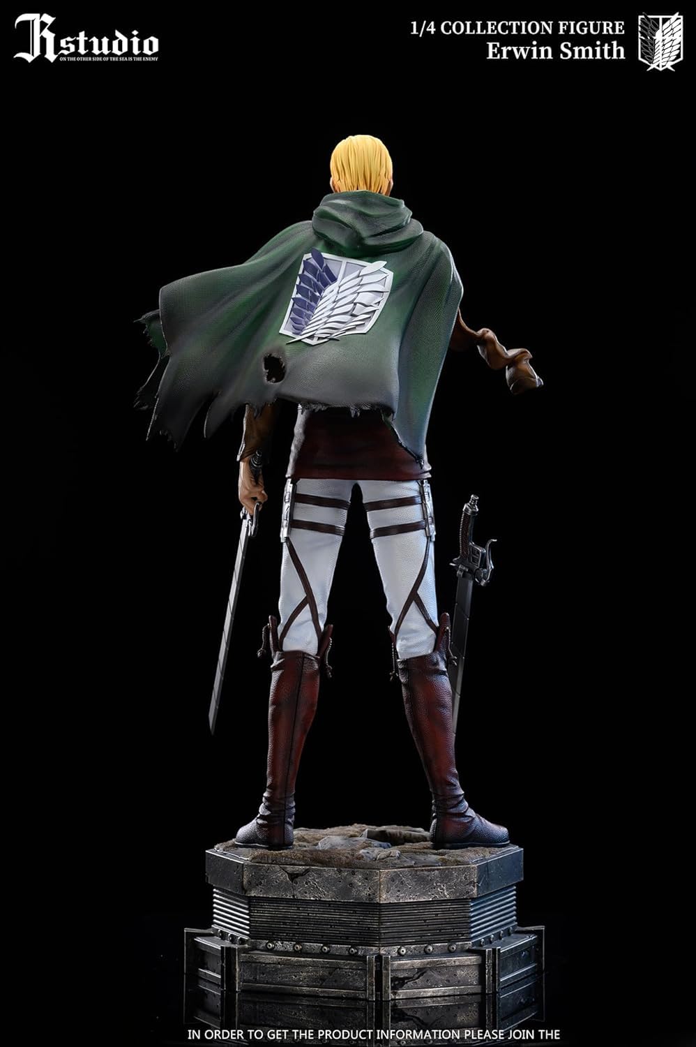 Amazon.co.jp: エルヴィン・スミス フィギュア 1/4スケール 塗装済み 