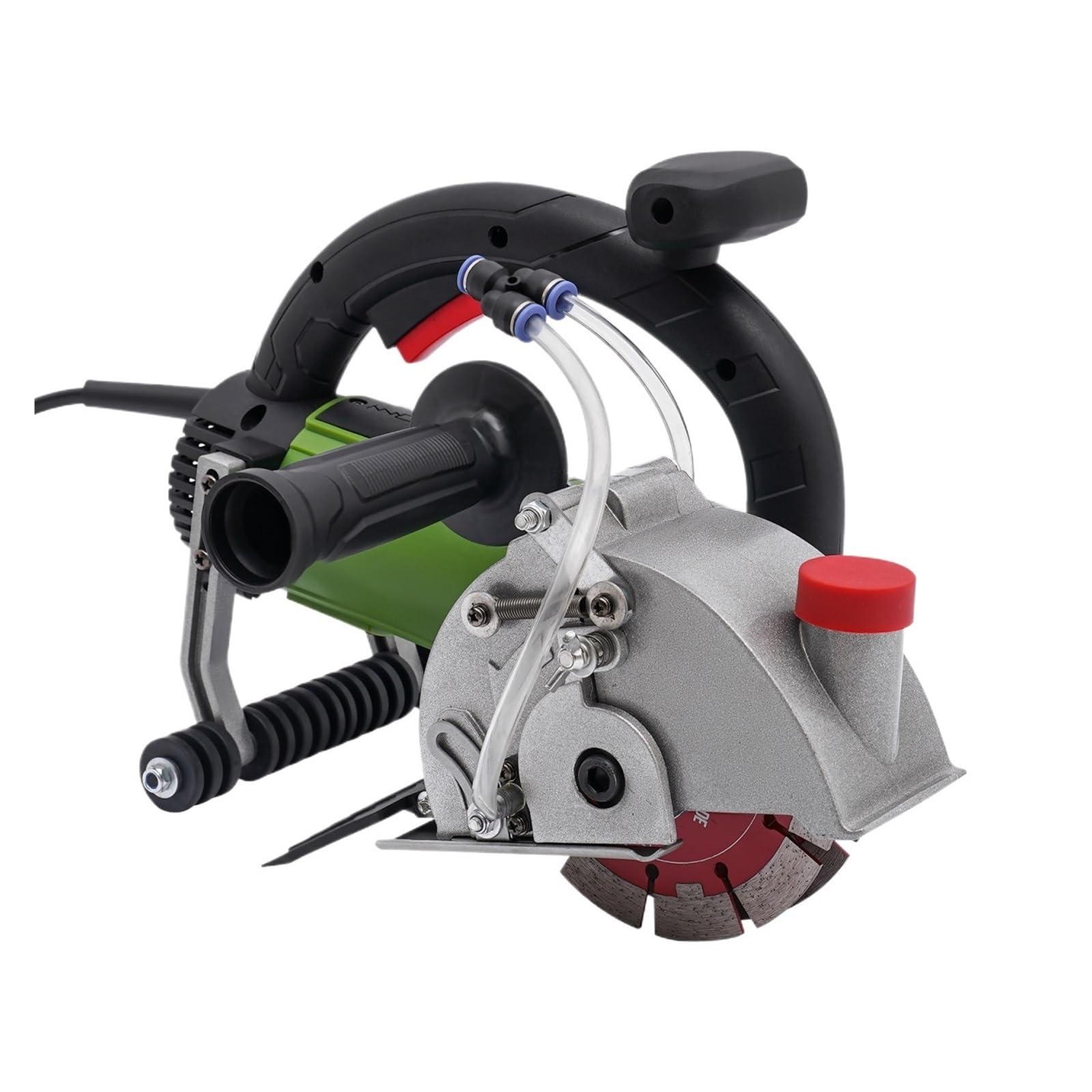 1800W Electric Wall Chaser Slotting Machine Concrete Brick Cutter 7000RPM Groove Slotter Circular Saw Blades Powerful Grooving
