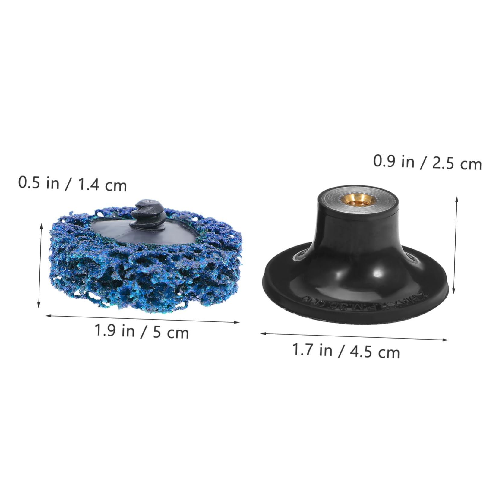 KALLORY 1Set Efficient Grinding Discs Sanding Wheels for Angle Grinder Durable Stripping Wheel Accessories for Paint Removal and Surface Cleaning