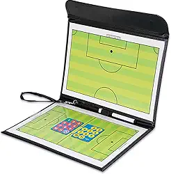 Quadro Prancheta Tático Magnético Campo Futebol Treinamento Com Marcador Premium