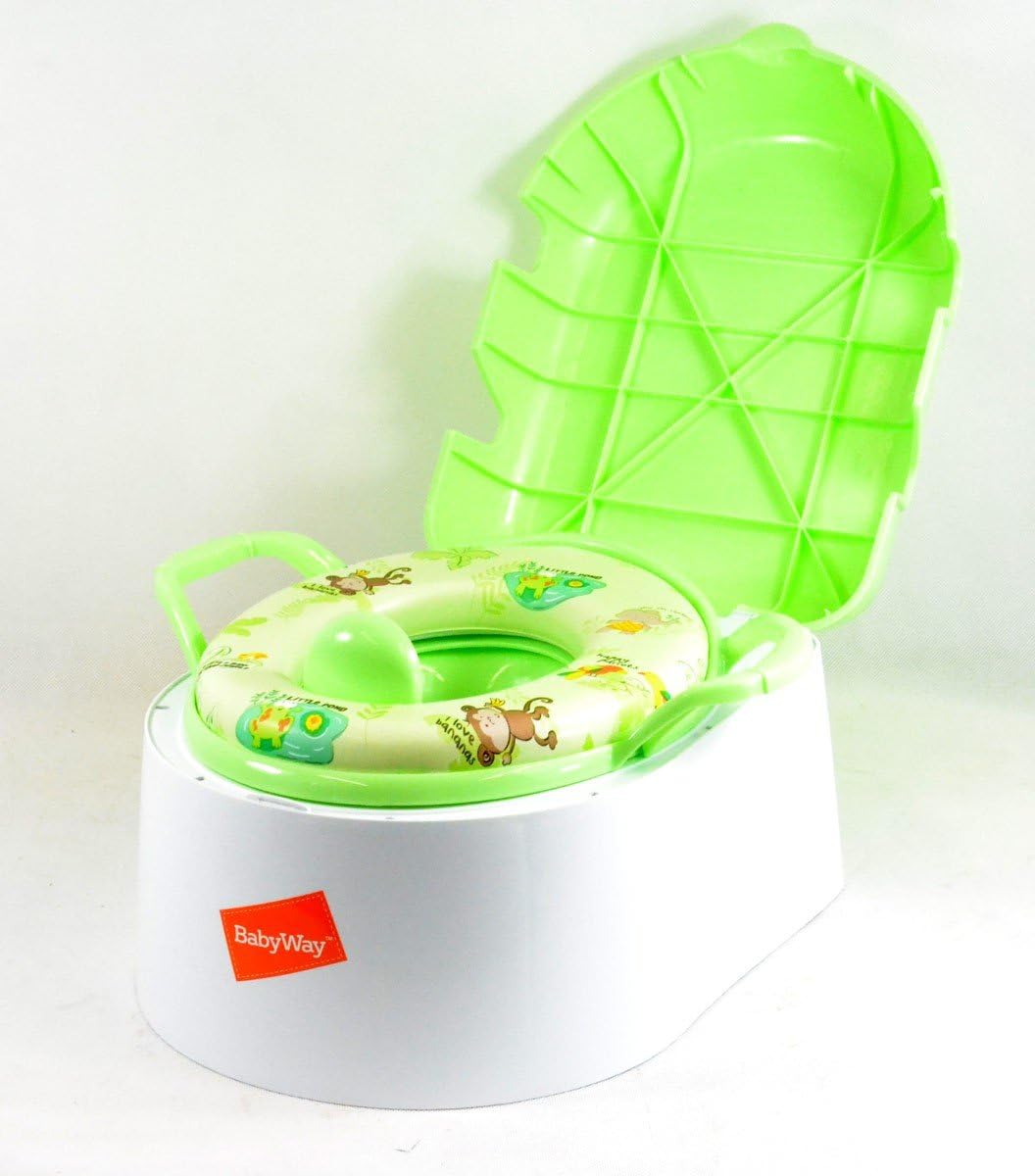 Babyway Deluxe Tot Pot/Step Stool/Padded Toilet Seat 3-in-1