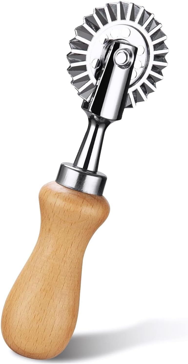 Pasta Cutter Wheel - Ravioli Crimper Cutter Wheel for Home and Kitchen Use, 1.3inch