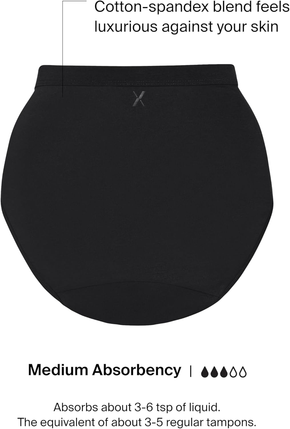 KNIX Leakproof Cotton High Rise Underwear - Period Underwear for Women - Machine Washable, Reusable - Image 5