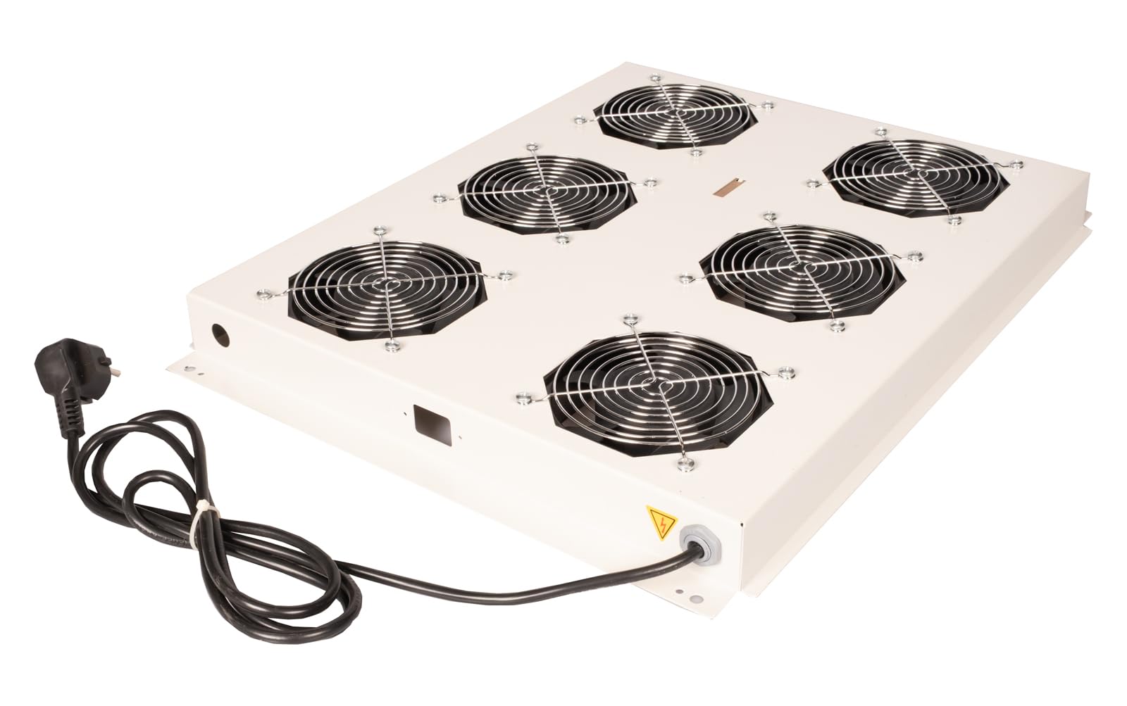 ROLINE Unité de Ventilation de Toit 19 Pouces 6 Ventilateurs, on/Off pour Armoire Serveur Gris