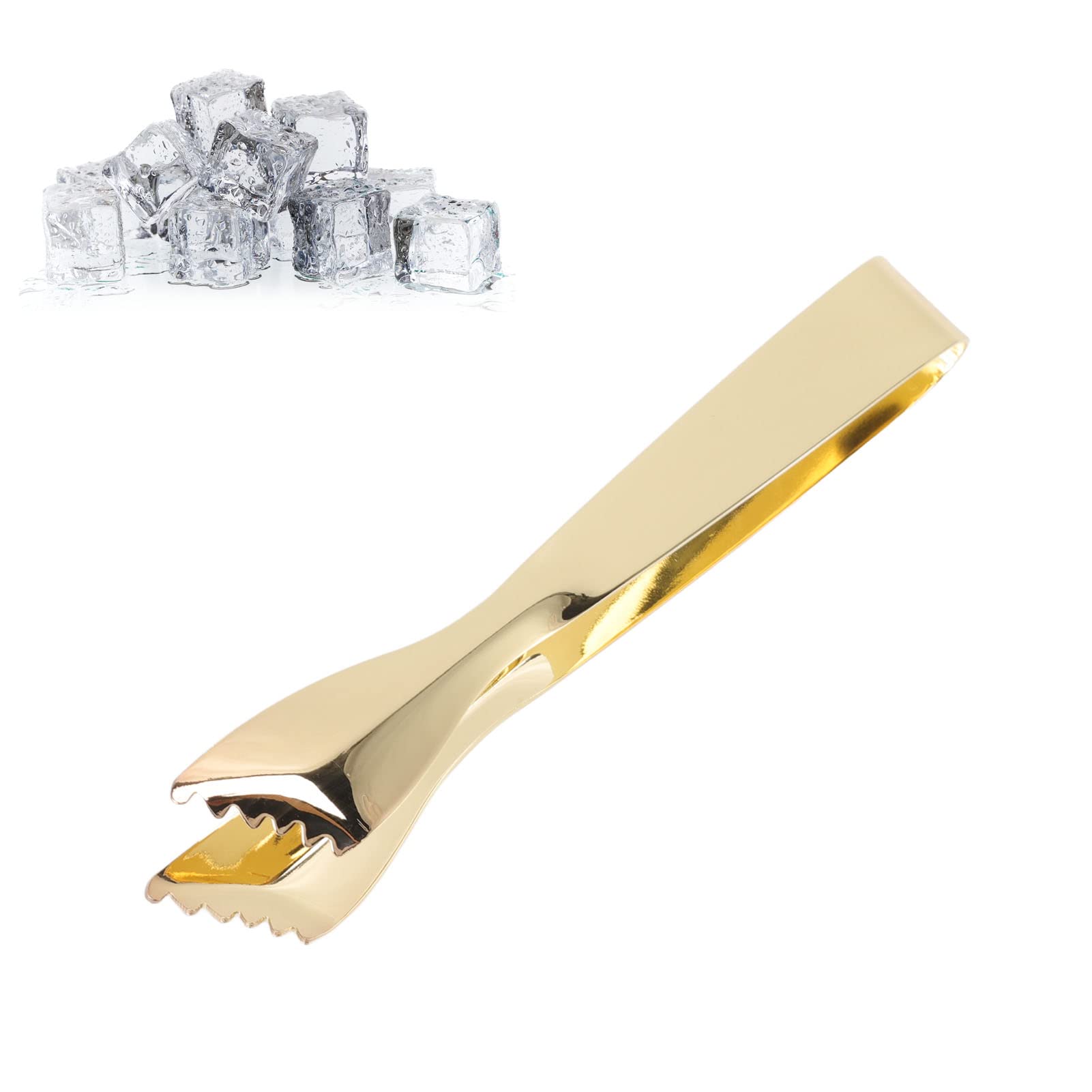 Pince à Glaçons En Acier Inoxydable Et Silicone Antidérapant Pour Le Service Des Aliments 86164949