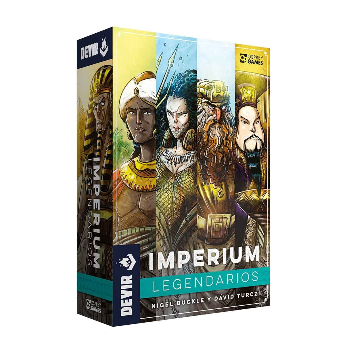 Devir - Imperium: Leggendario, Gioco da Tavolo, Gioco di Carte, Mulitplayer e Single, Età +14 (BGIMPLSP)