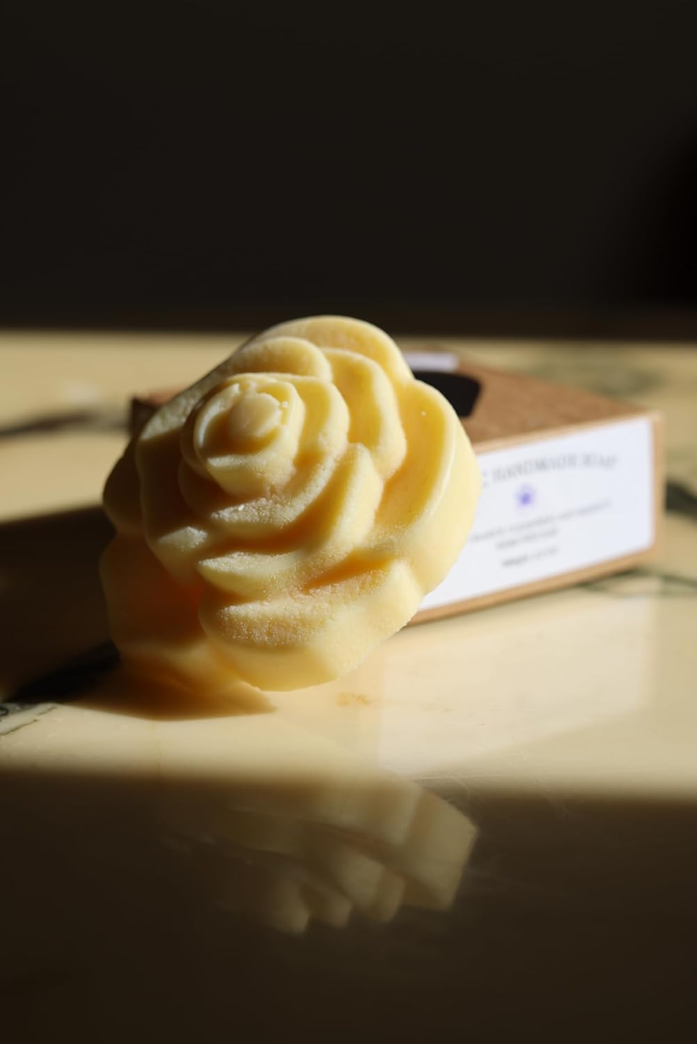 Mehr Aesthetic Organic Skincare Calendula Orange Facial Cleanser and Makeup Remover Bar