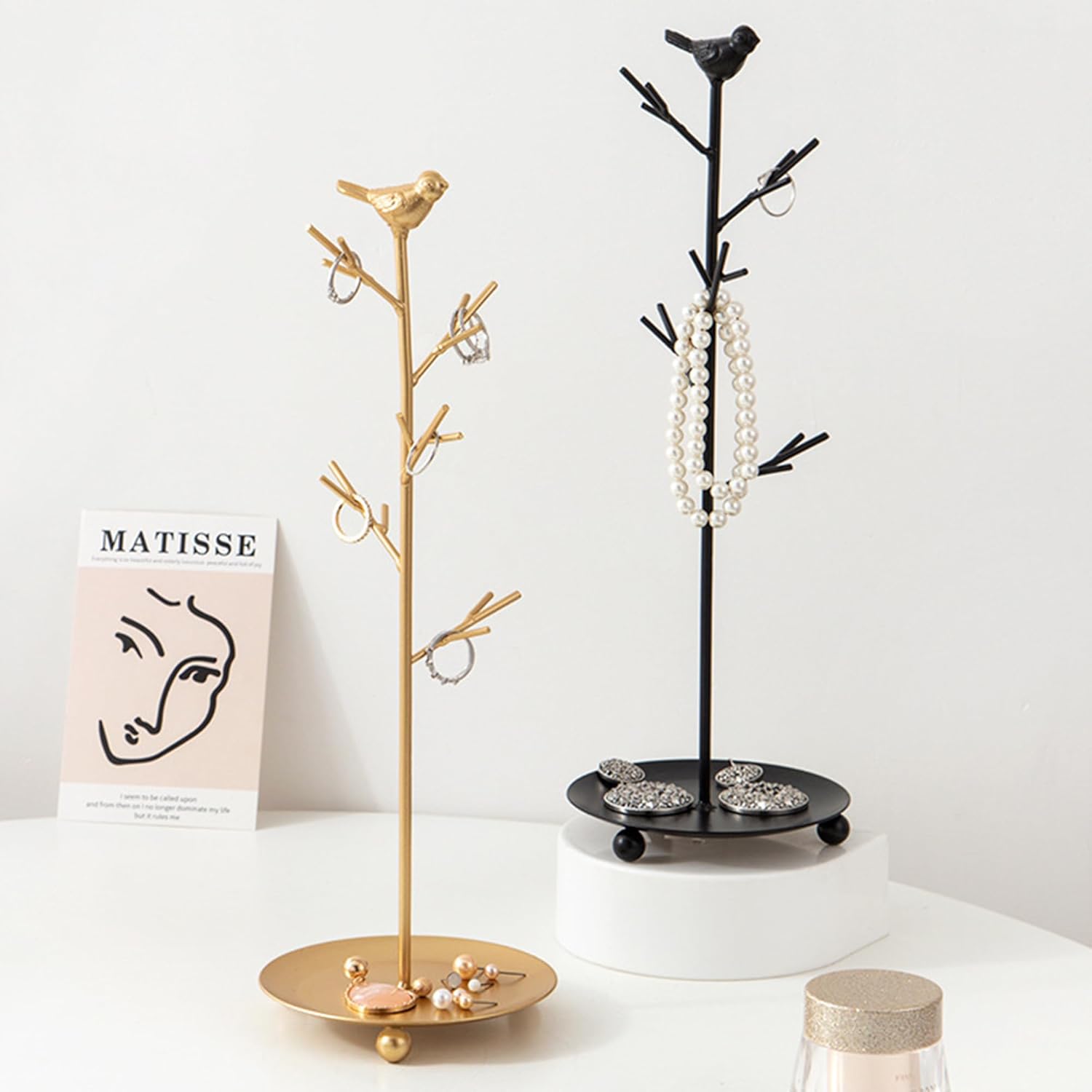 Branch Jewelry Rack Organizer for Ring Earrings Necklace Bracelet,Suitable for living rooms, bathrooms,offices,etc. - Image 5