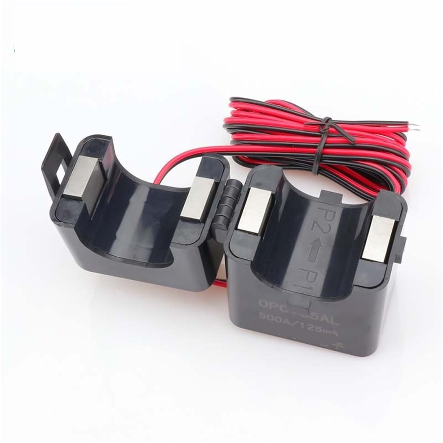 OPCT35AL Clamp Current Transformer AC 0~630A 1000/1 2000/1 3000/1 4000/1 5000/1 100A 200A 300A 400A 500A 600A Split Core CT 1Pcs(OPCT35AL 600A-40mA)