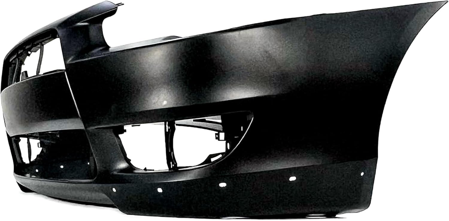 FitParts Compatible With Front Bumper Cover 2008-2015 Mitsubishi Lancer DE SE GT Ralliart Limited Sedan Hatchback 08-15 New Primed With Fog Light Holes MI1000319 6400B914 2010 2011 2012 2013 2014
