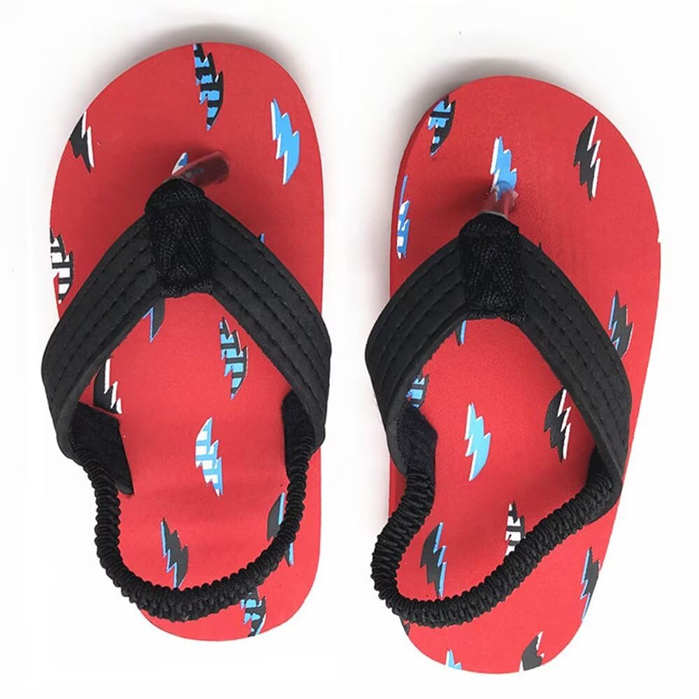 SANDUWOP Toddler Girls & Boys Flip Flops Sandals Cute Summer Beach Pool Water Shoes