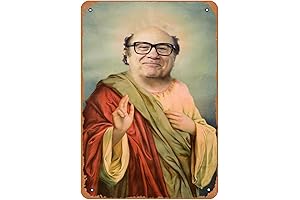 Danny DeVito Cut Out Poster Print Tin Sign