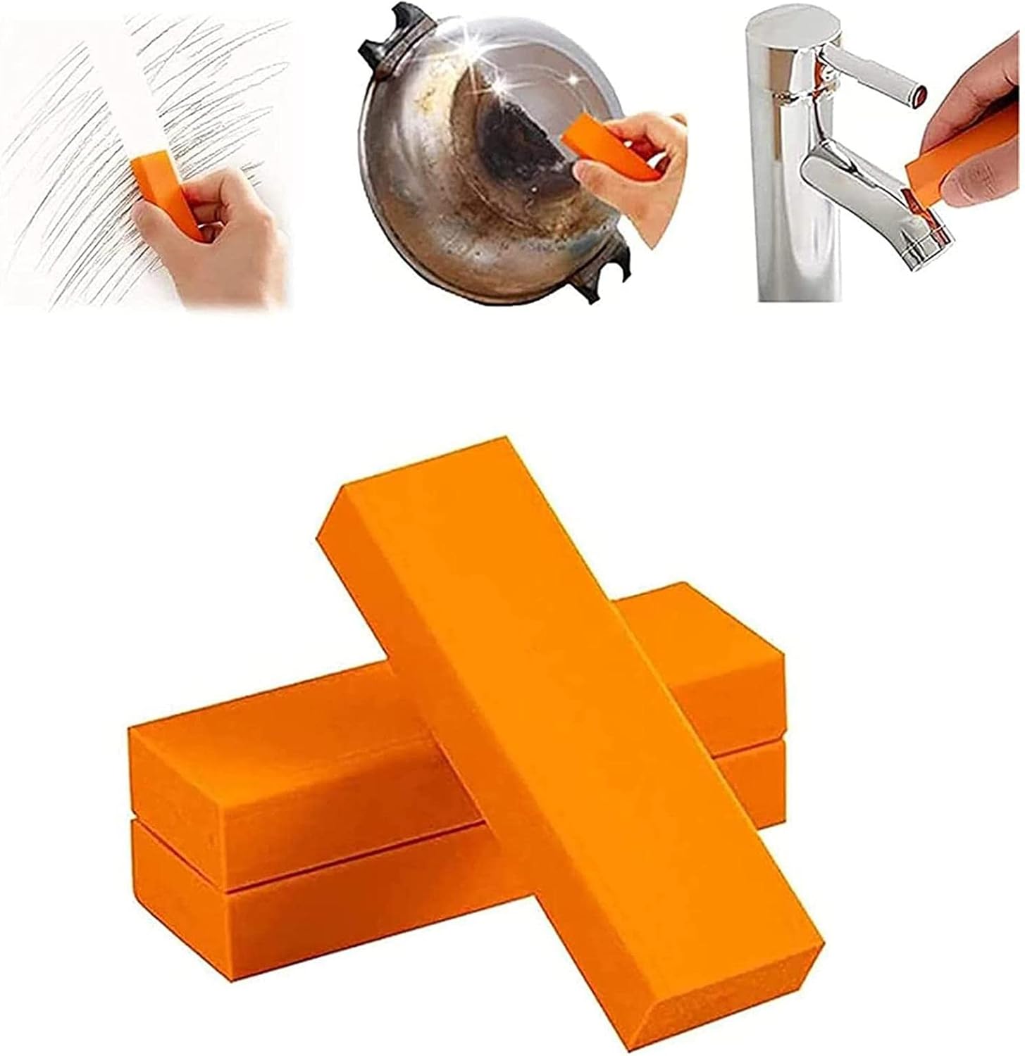 SJIANG Stainless Steel Scratch Eraser Kit, Kitchen Magic Cleaning