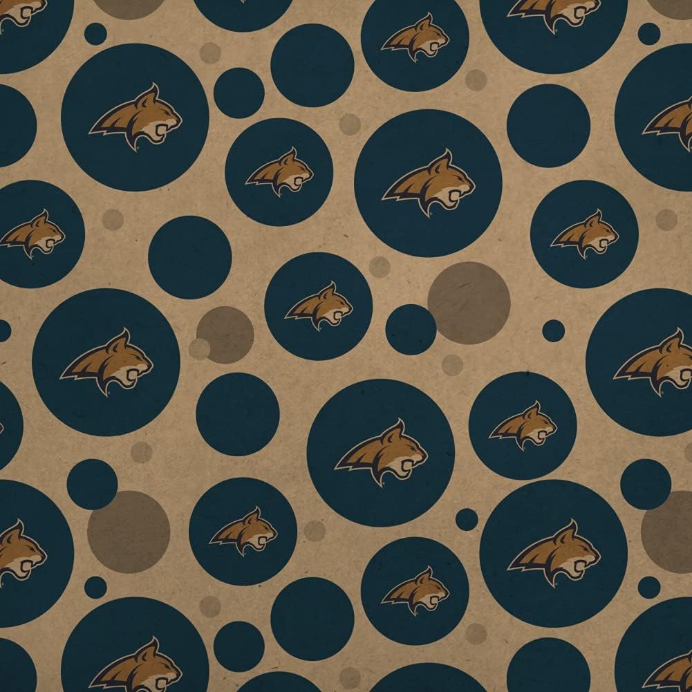 GRAPHICS & MORE Montana State University Primary Logo Premium Kraft Gift Wrap Wrapping Paper Roll