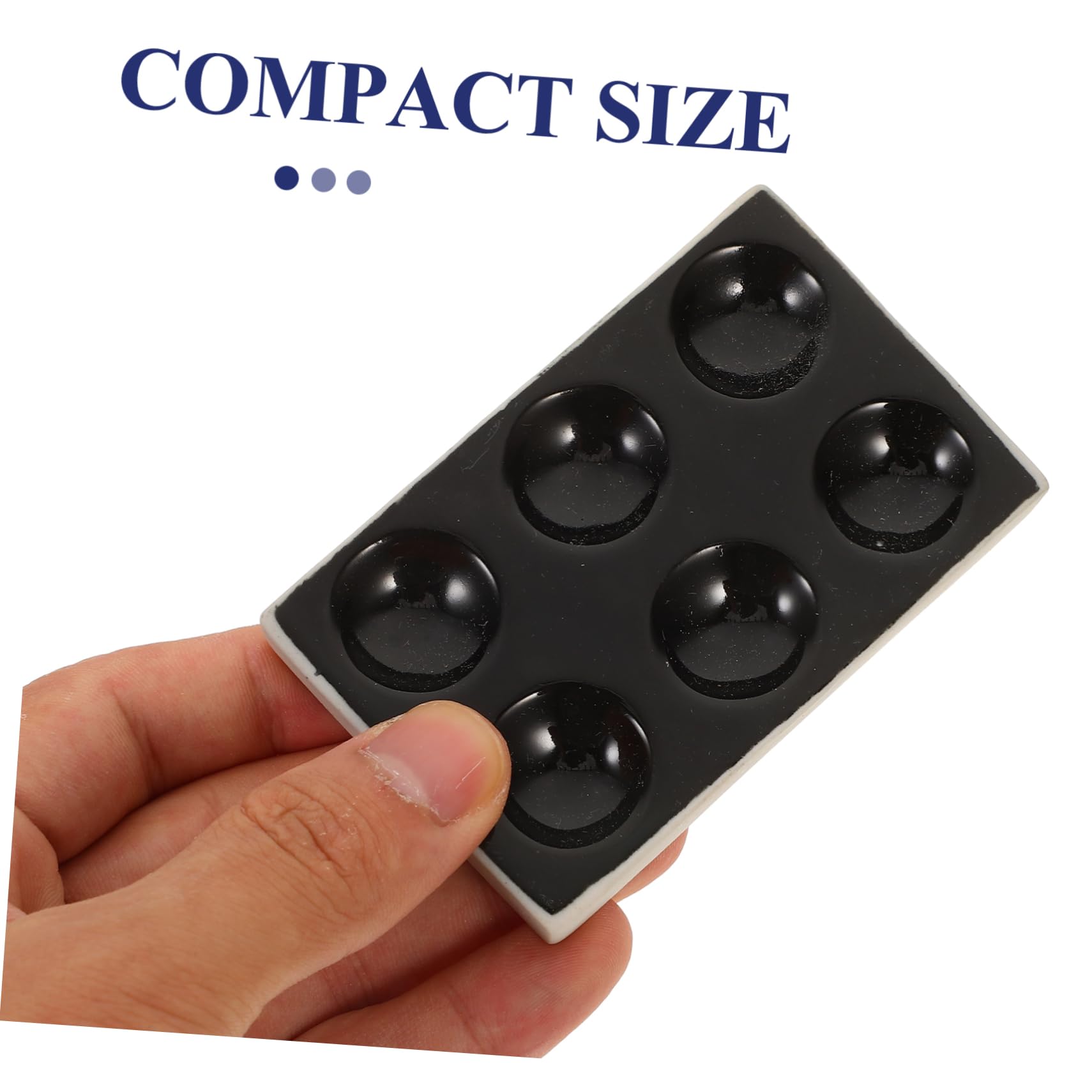 2 Szt. Ceramic Spot Reaction Plates Porcelain Chemical Testing Plate for Scientific Experiments Laboratory Use