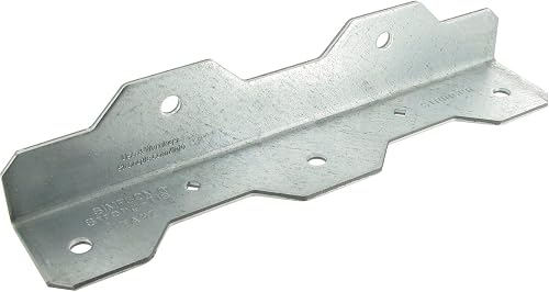 Simpson TA9Z Strong Tie Stair Angle Connector with 5 Holes for Quick and Easy Co