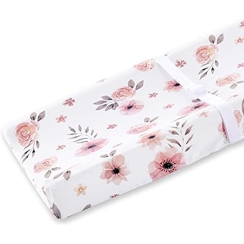 pink change mat cover