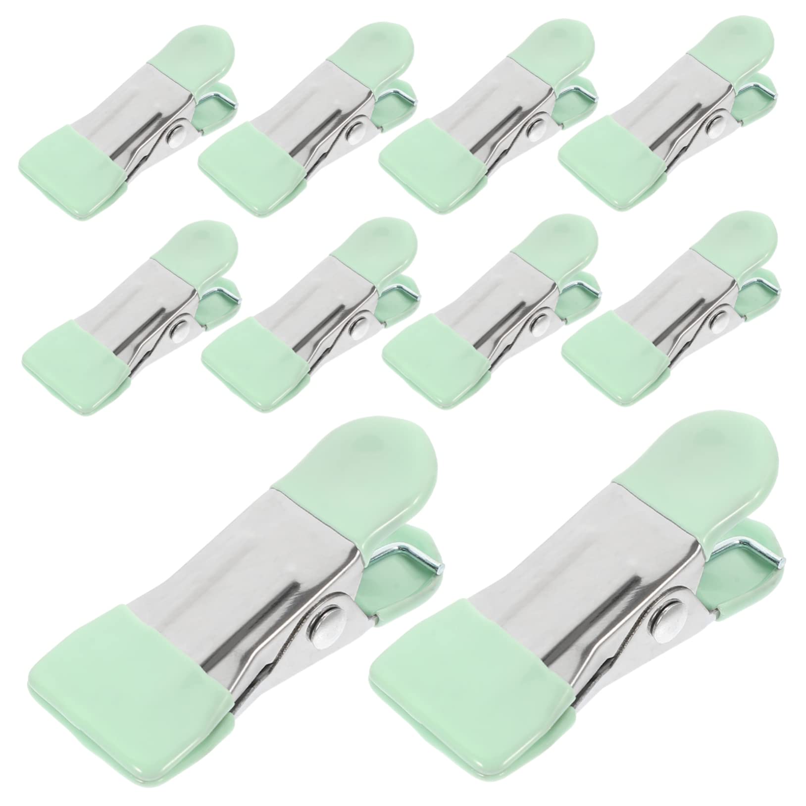 Alipis 40pezzi Mollette Per Bucato Clip Versatili Per Abbigliamento e Sacchetti Alimentari Resistente e Portatile Per Uso Quotidiano Clip Antivento Per Asciugare e Appendere Casa e All