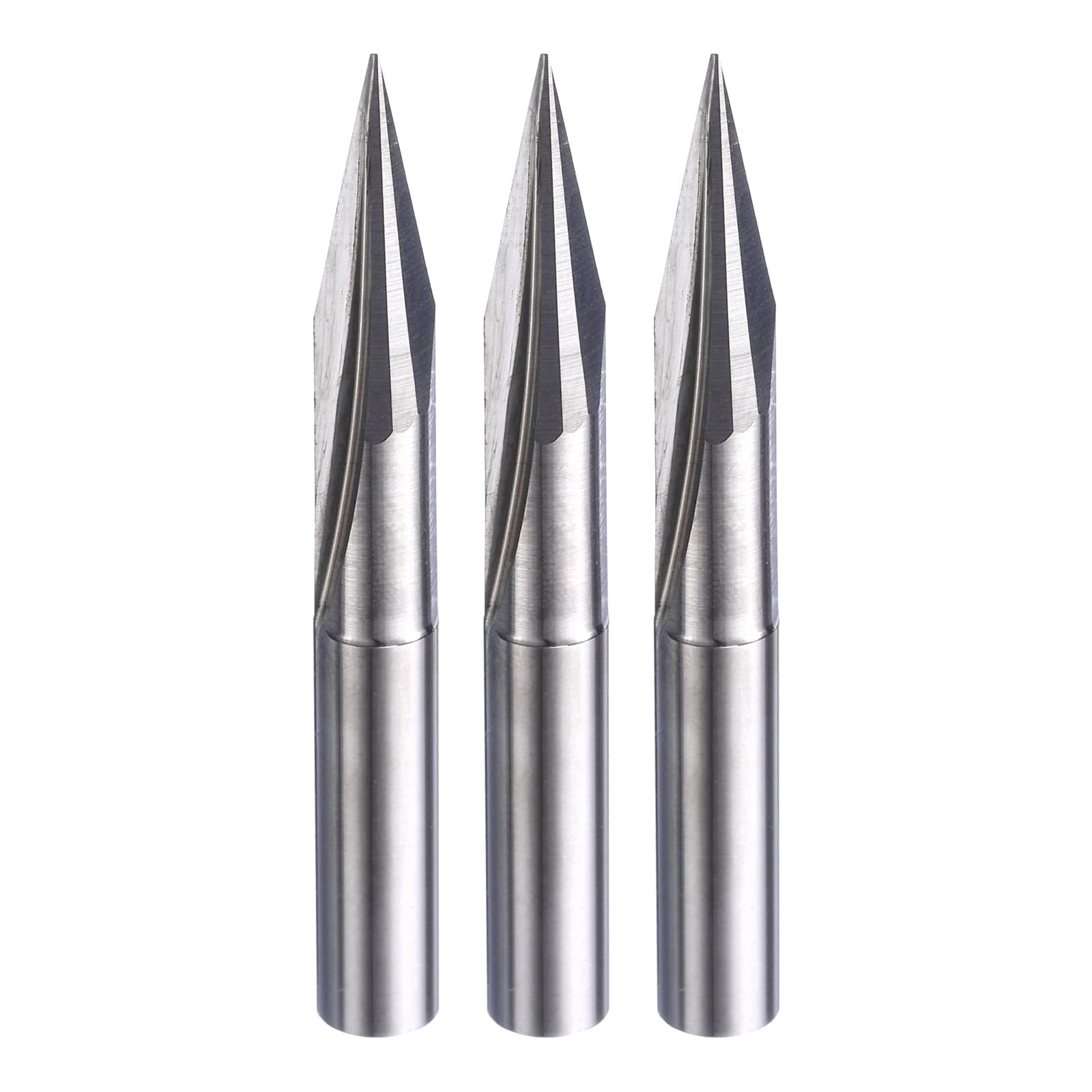 HARFINGTON 3pcs CNC V Bit 20 Degree 15/64
