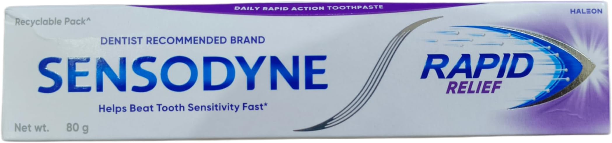 Sensitive Toothpaste Rapid Relief - 80 gm Pack of 2