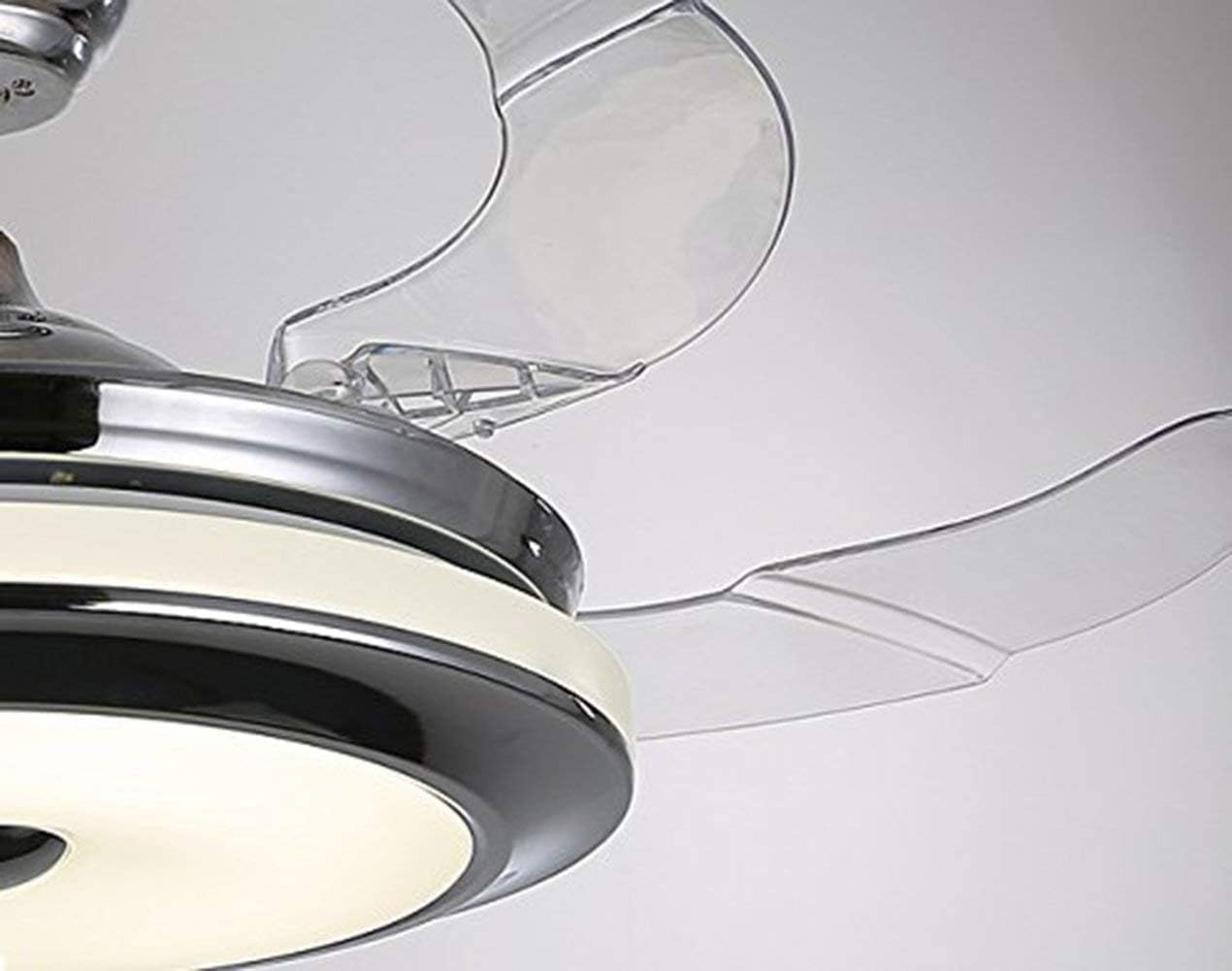 Exсluѕіvе Sресіаl FINE MAKER Modern 36inch Invisible Ceiling Fan with Light and Remote Control 3-Colors Light LED Integrated Retractable ABS Blades Chandelier Fan for Living Room/Bedroom/Restaurant Flаѕh Dеаlѕ - 50% оƒƒ FINE MAKER Modern 36inch Invisible Ceiling Fan with Light and Remote Control 3-Colors Light LED Integrated Retractable ABS Blades Chandelier Fan for Living Room/Bedroom/Restaurant