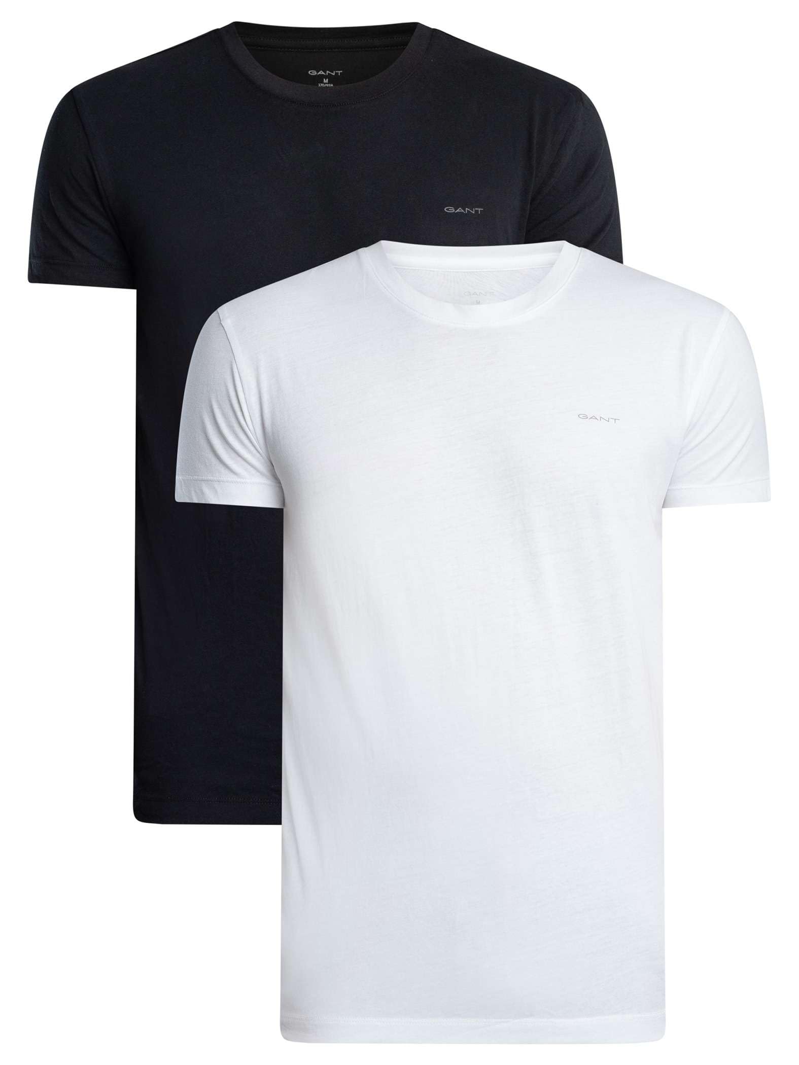 GANT Men's Underwear (Pack of 2), Black/White, One Size
