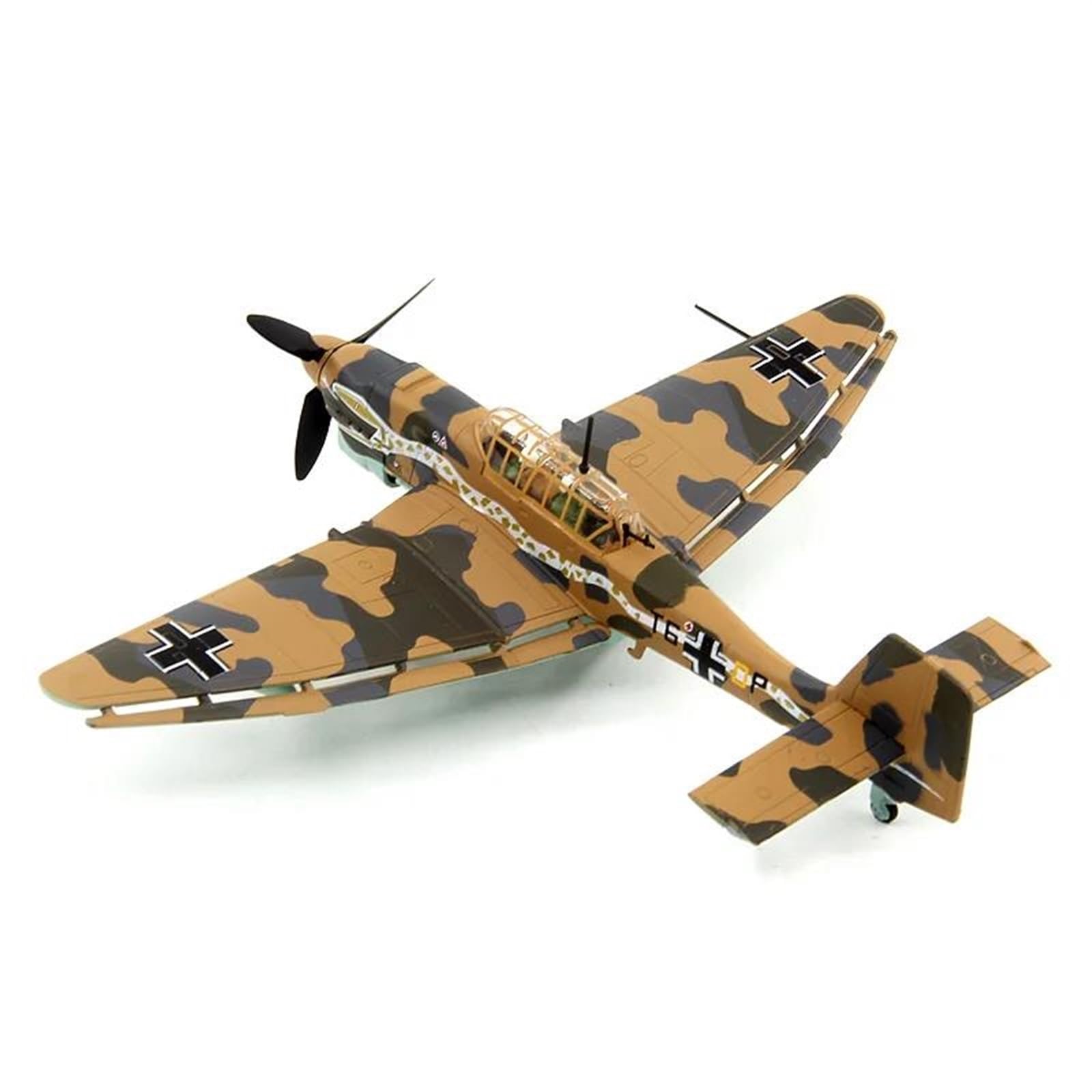 1941 Junkers JU-87 Stuka - l'une des deux Stukas survivantes du monde. La Stuka était un bombardier de chasse allemand de la Seconde Guerre mondiale célèbre pour ses ailes de poule inversées
