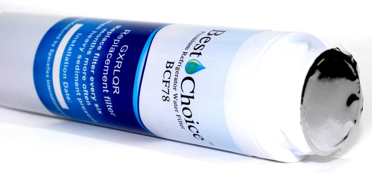 Amazing 🔥 Best Choice Water Filters BCF78 Compatible with GE GXRLQR Certified Refrigerator Replacement Cartridge Fits GXRLQ, GX1S50, GXSTQ, GXRLOR SmartWater Twist and Lock Inline Filter (6-Pack)