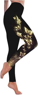 PWKNRD Trousers for Women Floral Printed Cotton Linen Pants Tummy Control Leggings Boho Patterned Gothic Full Length Casual Cotton Trousers 100% Cotton Tracksuit Plus Size