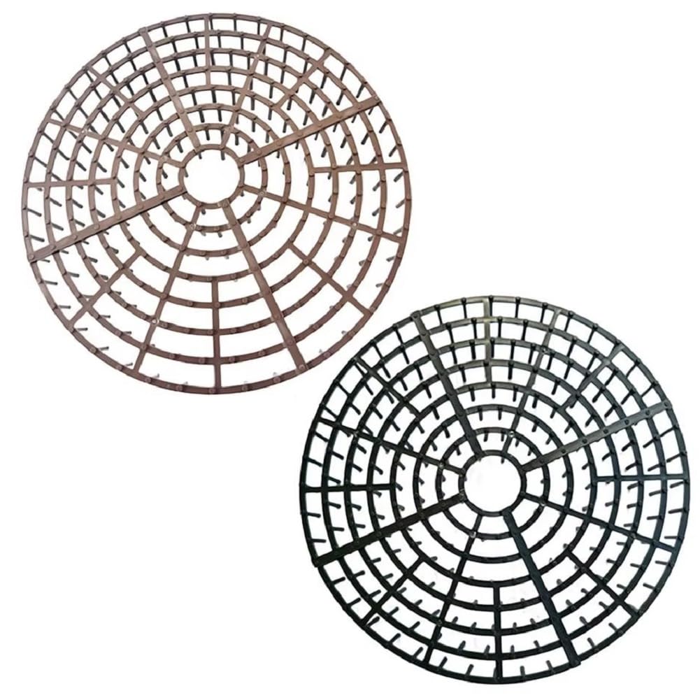 UDSKNV[KSL Breathable Soil Cover 2 Pieces Protective Cuttable Plant Covers for Indoor for Outdoor Home Apartment Dorm Yard