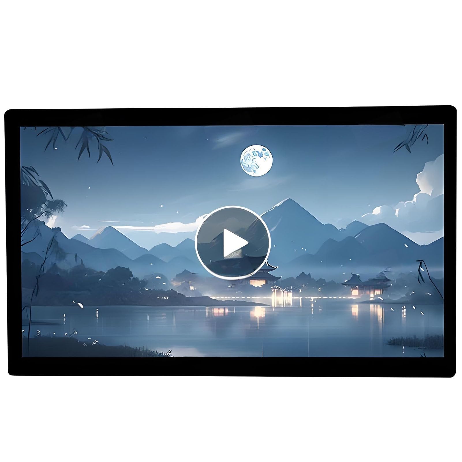 Pantallas LED Publicidad,Exhibición Nuevos Contenidos,Publicación Remota/USB,Pared/Empotrado,Horizontal/Vertical,Menú LED para Restaurante para Reproducir Videos/Imágenes 27"
