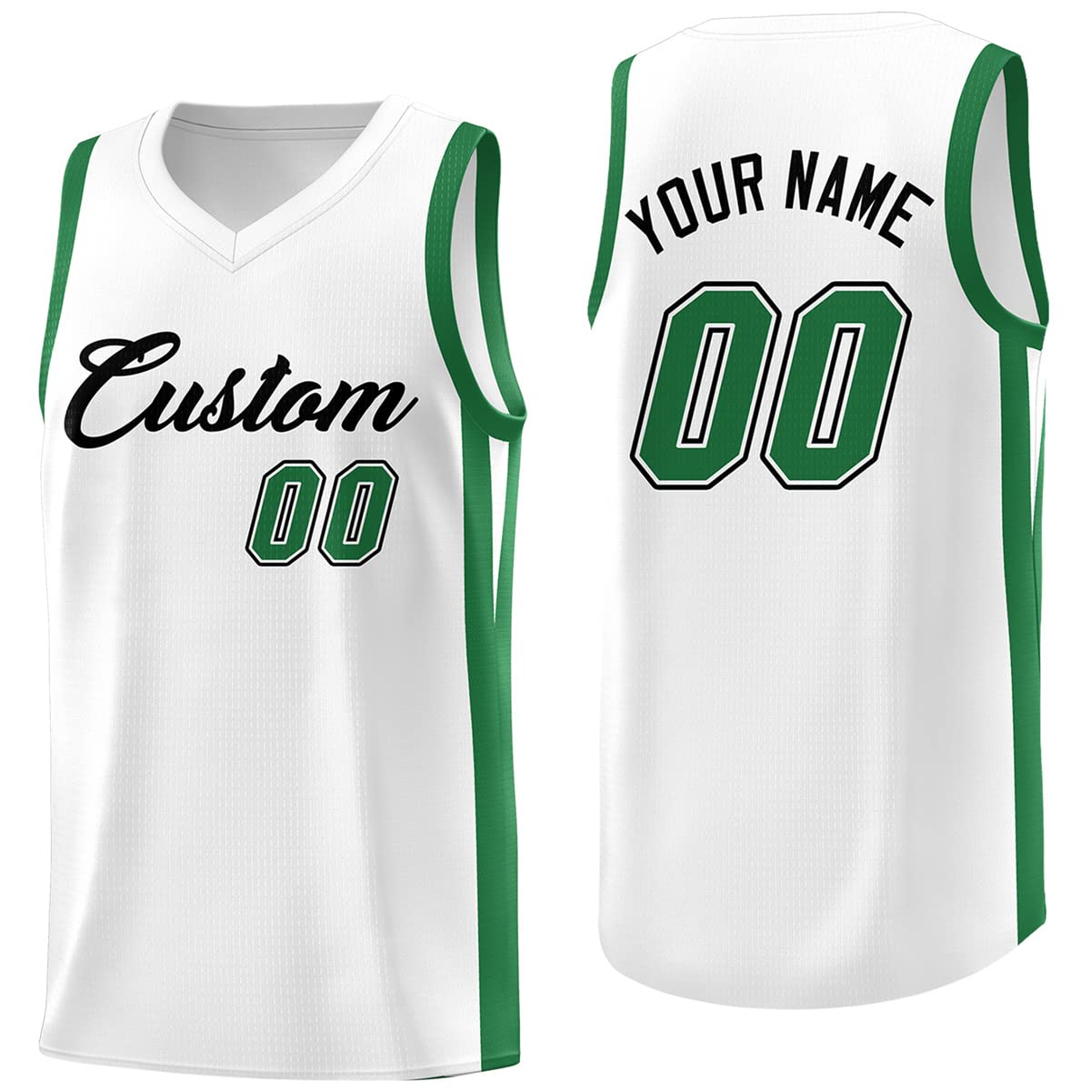 Personalized Your Own Basketball Jersey Sports Shirt Printed Custom Team Name Number Logo for Men Youth